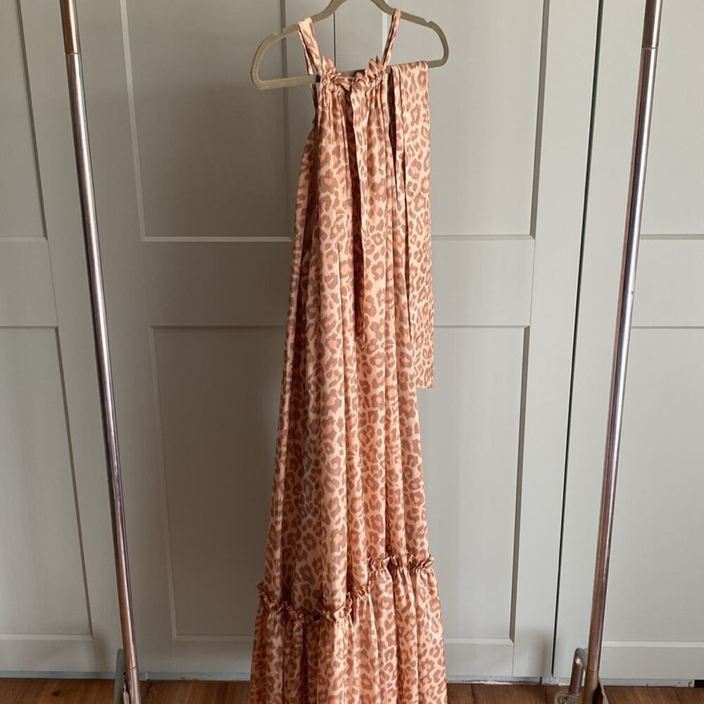 SOLD Zimmermann 100% Silk Kirra Belted Tiered Dress 0 XS - Picture 2 of 8